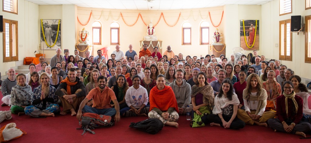AYSR group at Tapovan Kuti, Uttarkashi, Uttarakhand, Himalayas. October 14, 2015. ©robertmoses